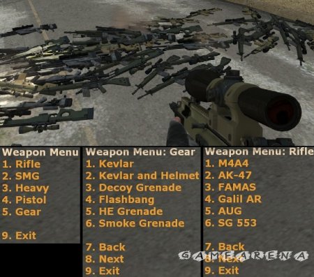 Плагин Weapon Menu [оружейка для админа] CS:GO